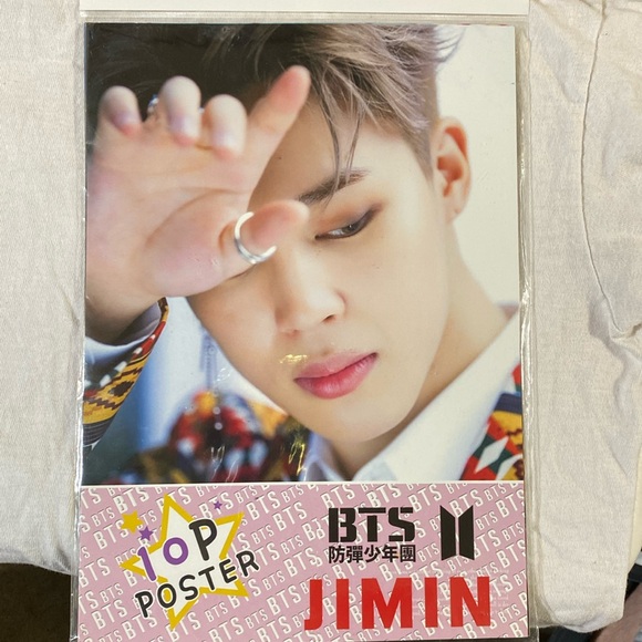 Park Jimin from BTS poster. 10 random photos of him this pack - Picture 1 of 2